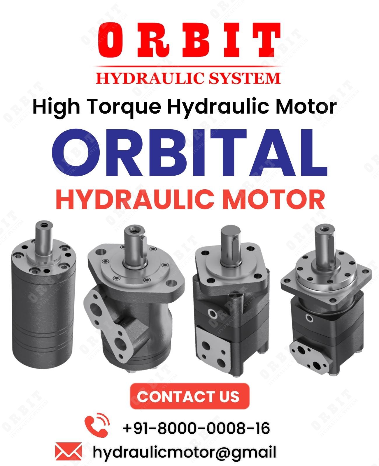 Orbital OHPX OHRX OHSX Hydraulic Motor Manufacturer Dealer Distributor in Mumbai Pune Chennai Bangalore India