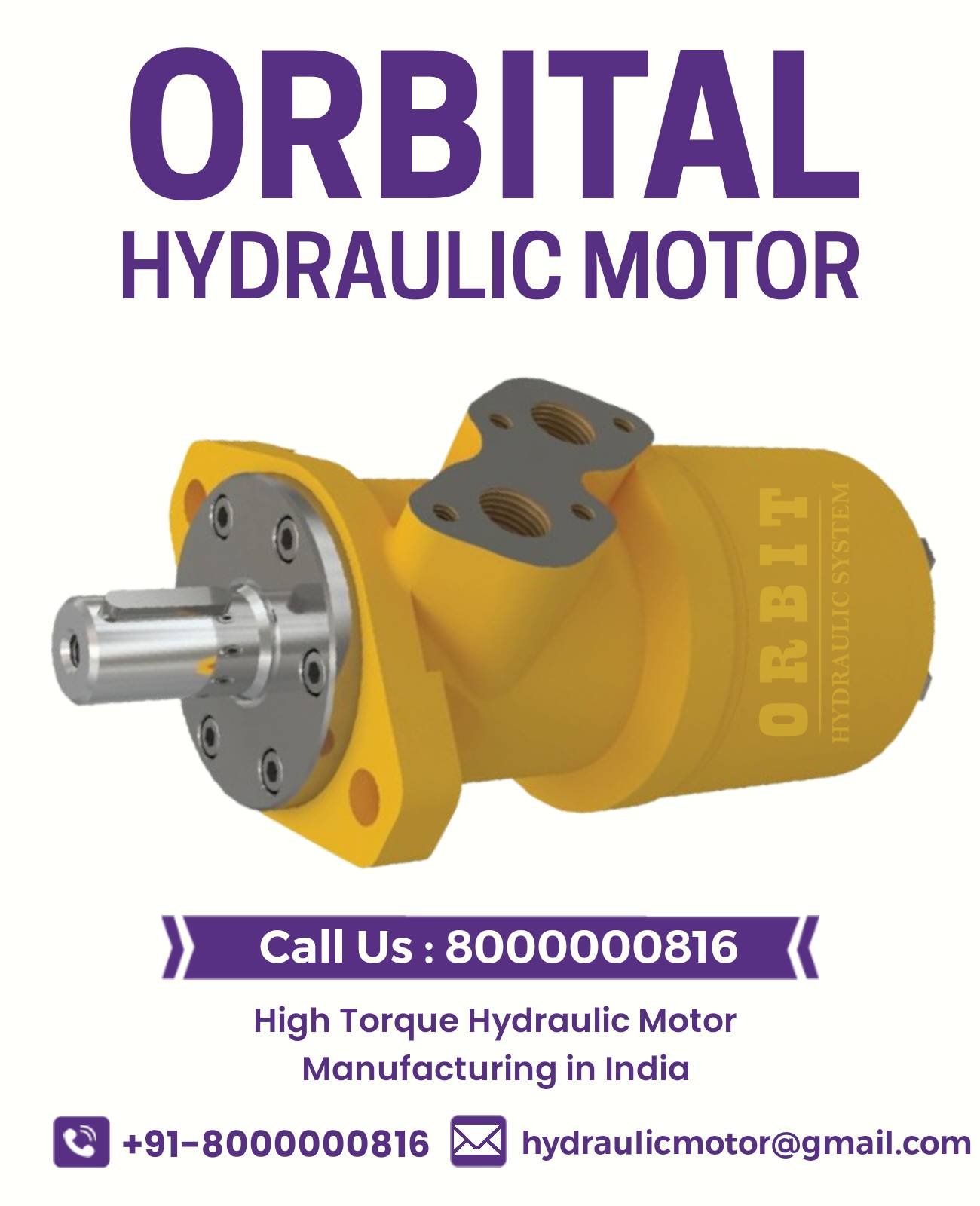 OHPX OHRX Orbital X Make Hydraulic Motor Manufacturers in Ahmedabad Mumbai Pune Chennai Bangalore Hyderabad Jaipur Nashik Delhi India